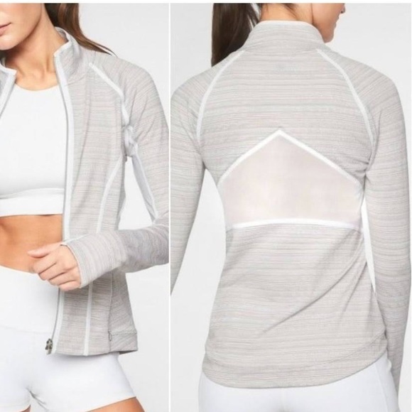 Athleta Jackets & Blazers - Athleta Elation Jacket Qual Medium 291952 Powervita Cream